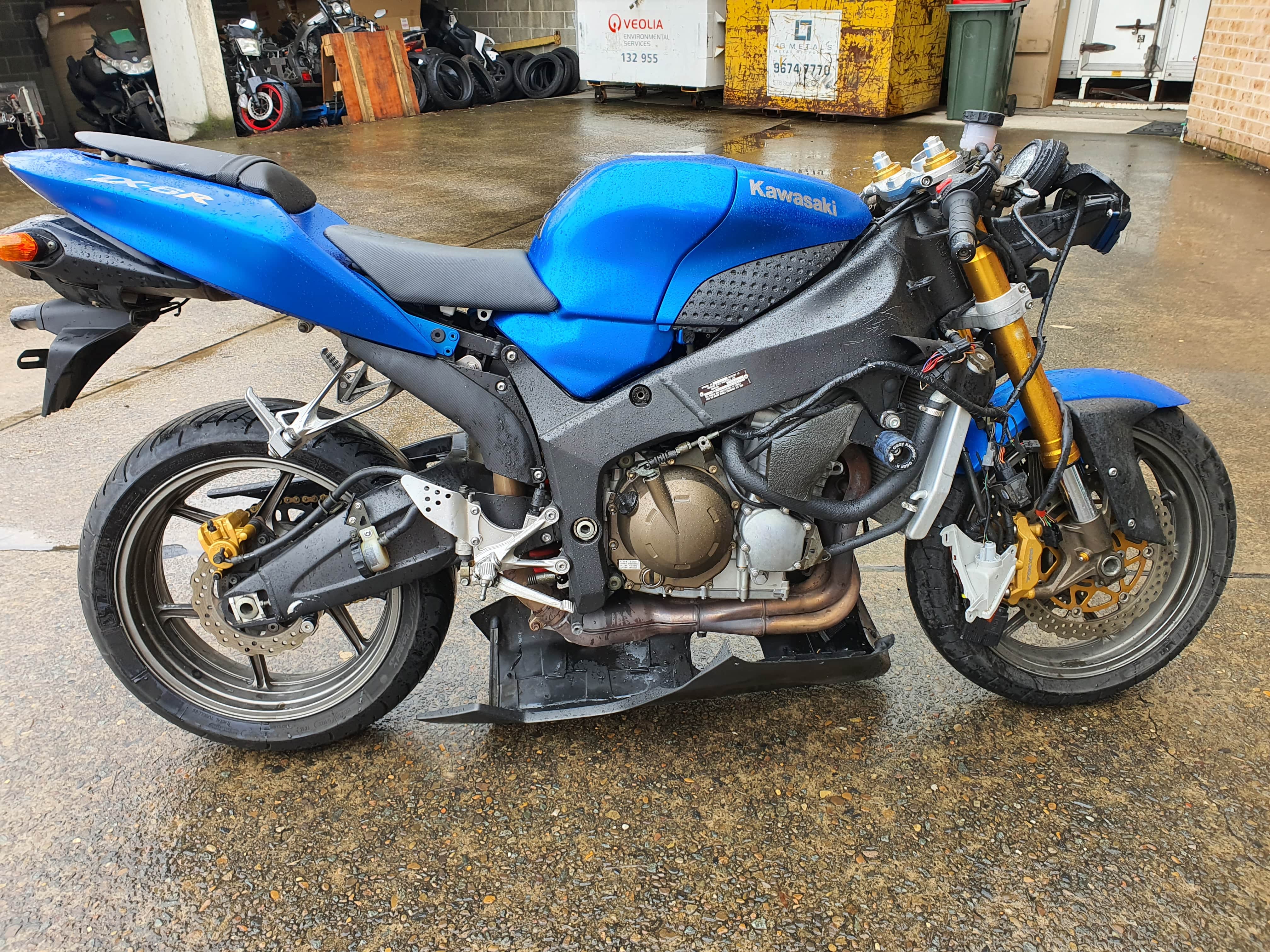 02/2006 KAWASAKI ZX-6R (ZX636) NINJA SPORTS - JBPMD5216943 - JUST